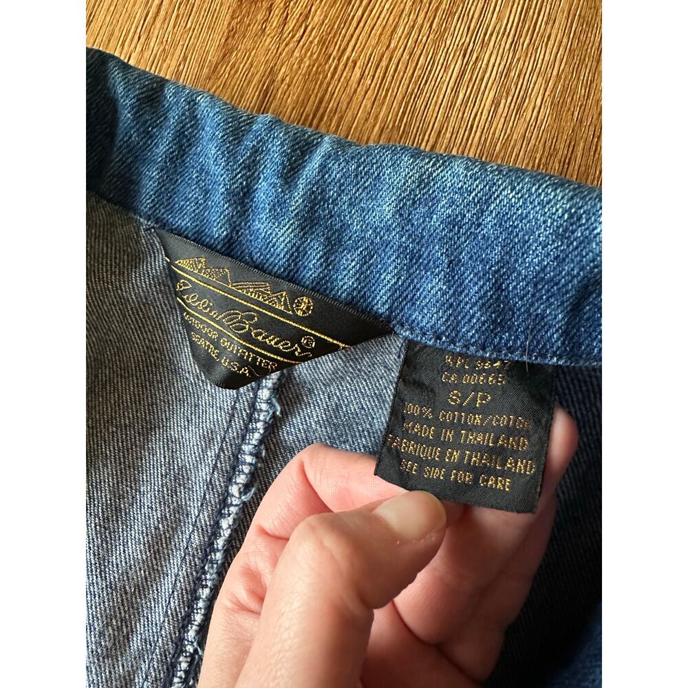 Eddie Bauer Vintage Women's Jean Jacket Size Small - Picture 2 of 7